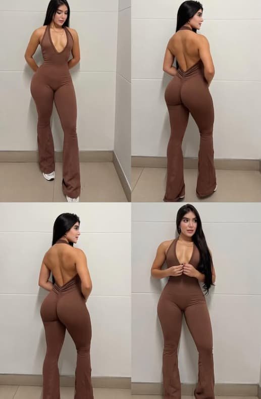 Enterizo bota campana